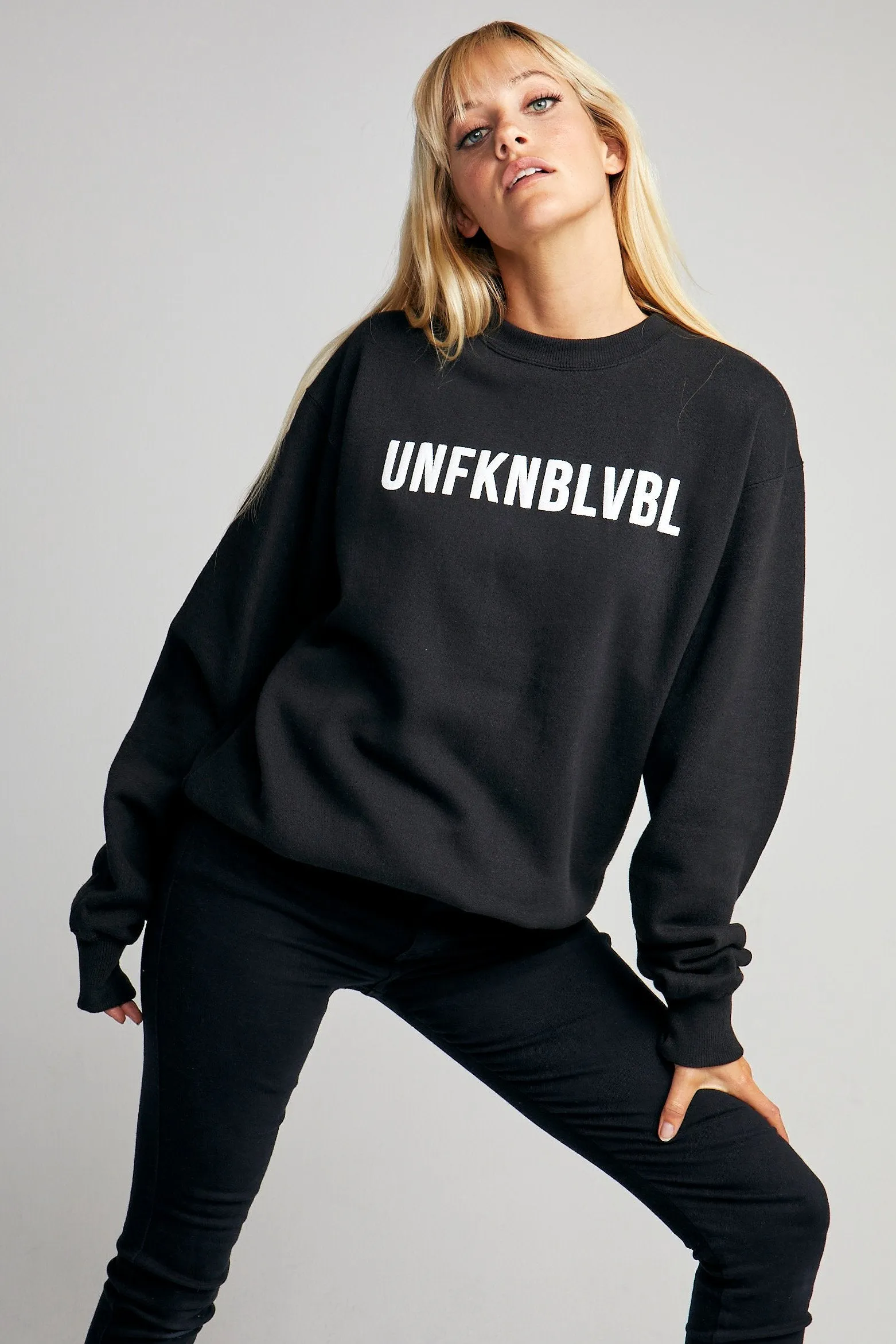 Unfknblvbl Oversized Crewneck