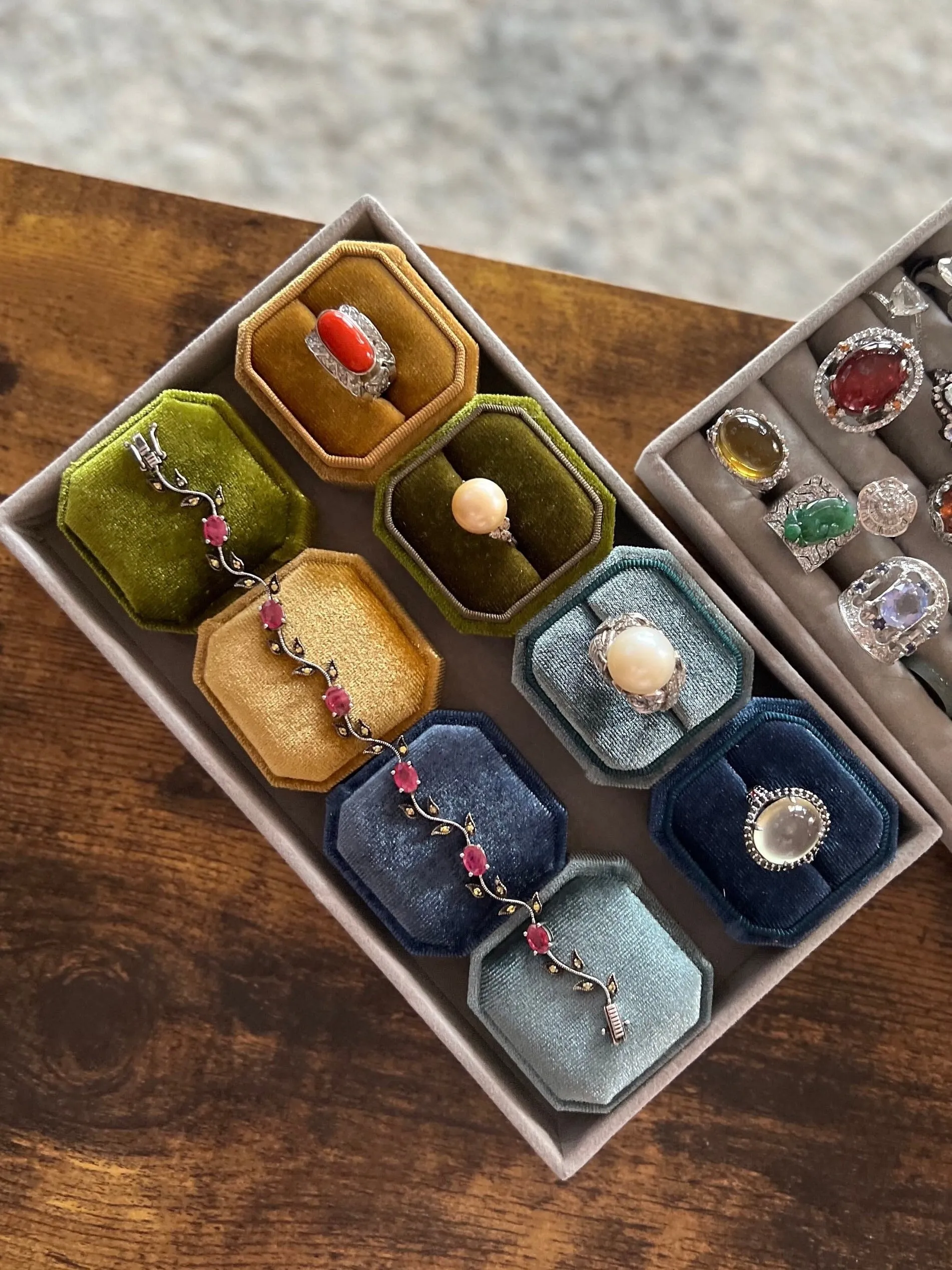 Velvet Ring Box