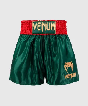 Venum Classic Pantaloni Muay Thai - Verde Foresta