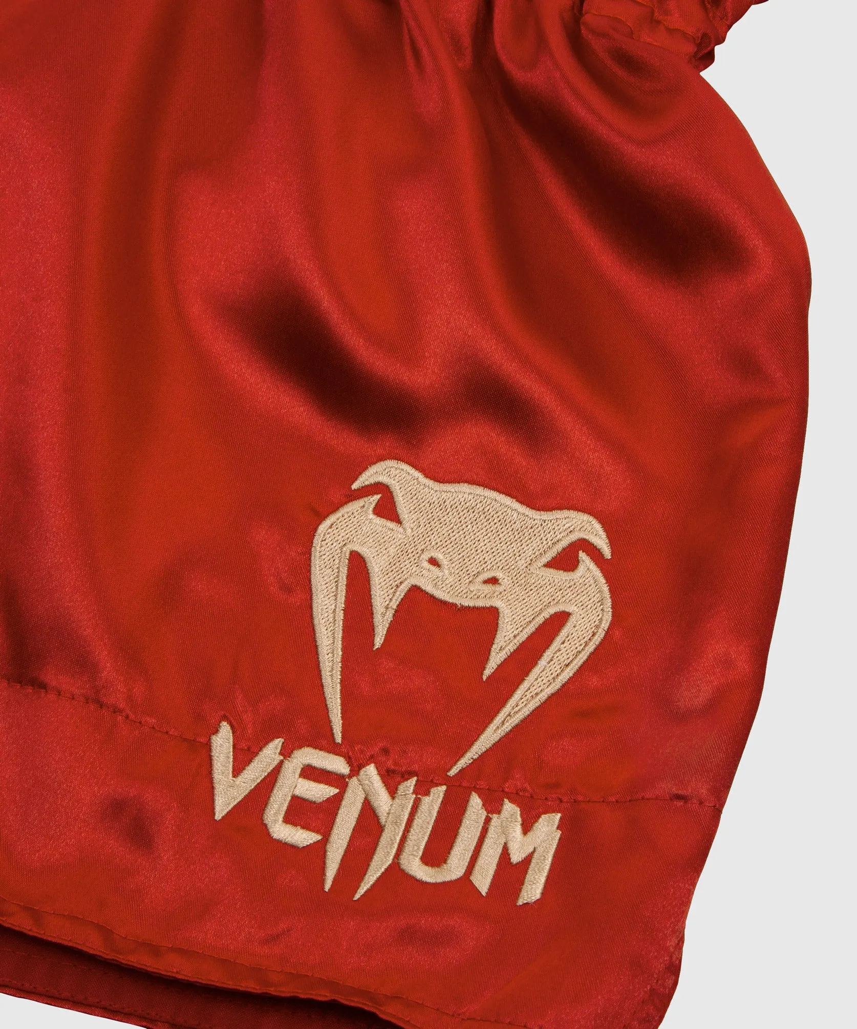 Venum Muay Thai Shorts Classic - Bordeaux/goud