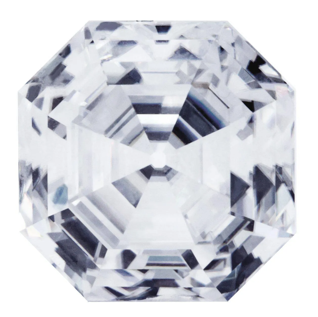 Vintage Asscher & Octagon Heirloom FAB Moissanite Loose Stone