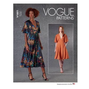 Vogue Pattern V1801 Y (XS-S-M)