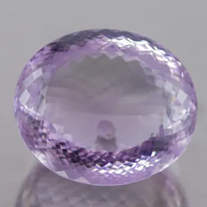 VVS 233 Cts IGLI Certified Rose De France Natural Pink Amethyst Oval Cut Loose Gemstone