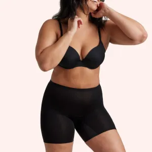 Waisted Anti Chafe Period Long Short - Black
