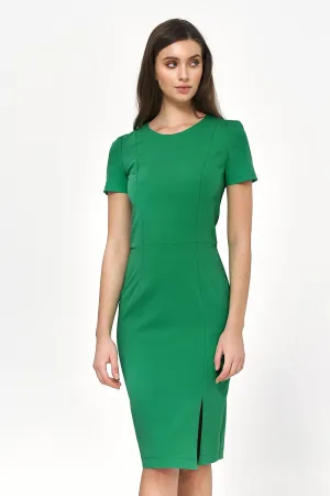 Waisted Minimalist Dress with Elegant Fit