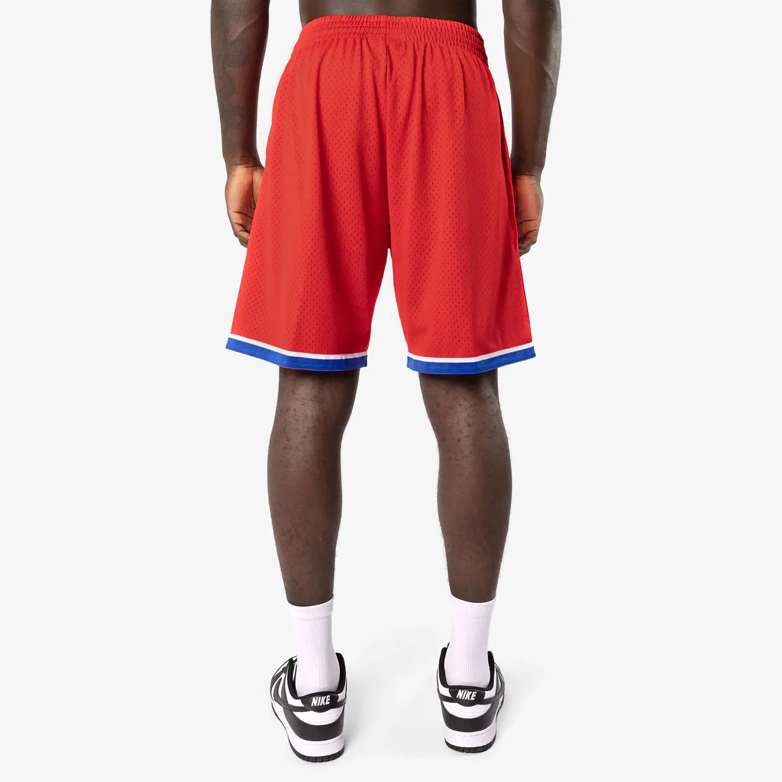 Washington Bullets 96-97 HWC Swingman Shorts - Red
