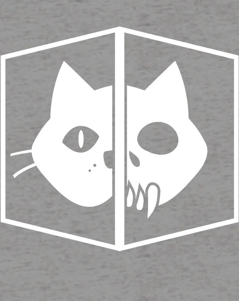 Weird Science Schrodinger's Cat Official Women's T-shirt (Heather Grey)