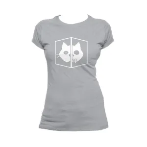 Weird Science Schrodinger's Cat Official Women's T-shirt (Heather Grey)