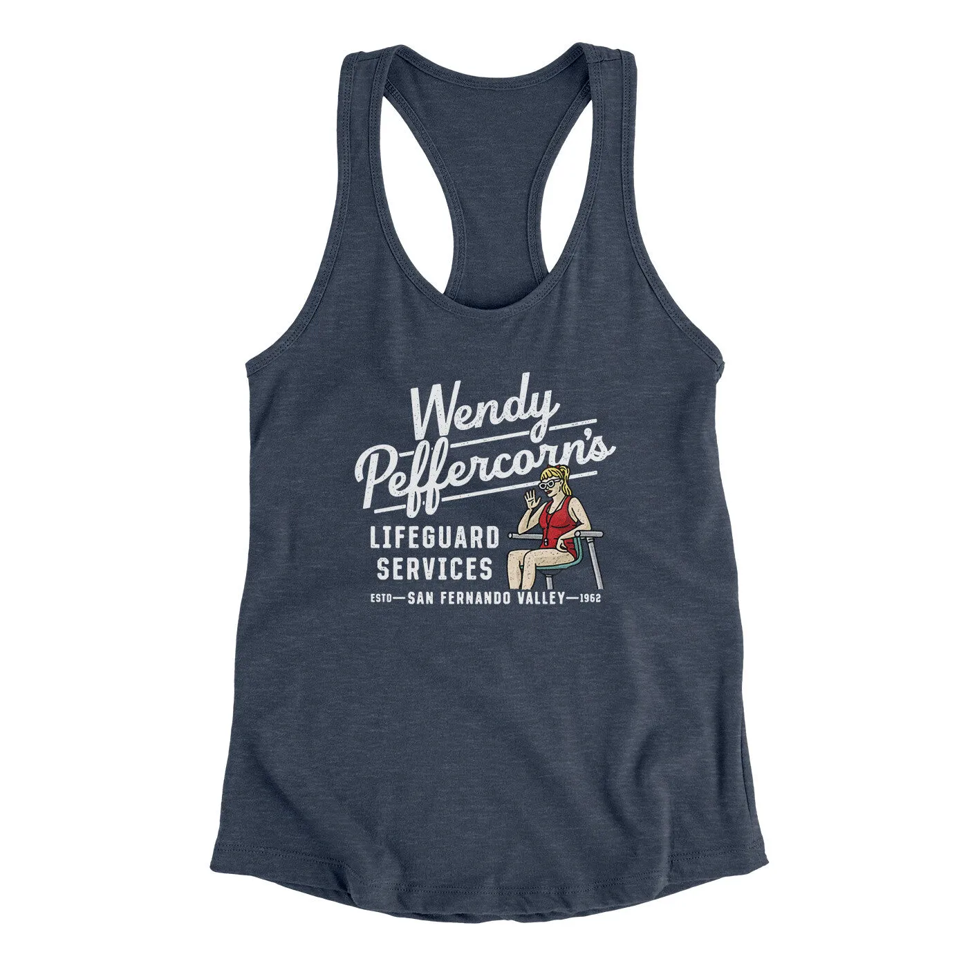 Wendy Peffercorn’s Lifeguard Services Women's Racerback Tank