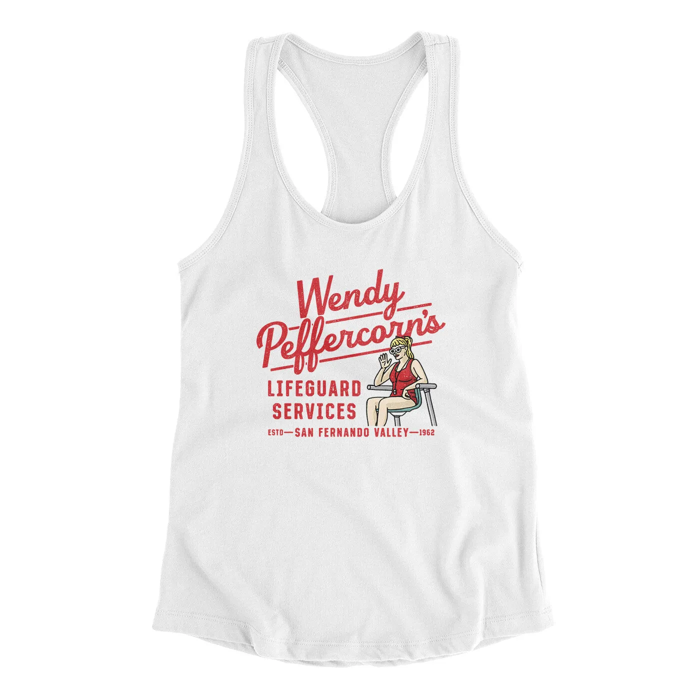 Wendy Peffercorn’s Lifeguard Services Women's Racerback Tank