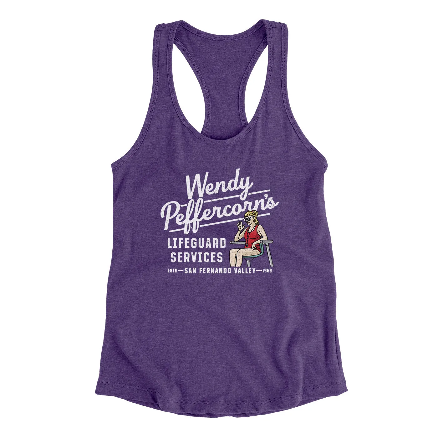 Wendy Peffercorn’s Lifeguard Services Women's Racerback Tank