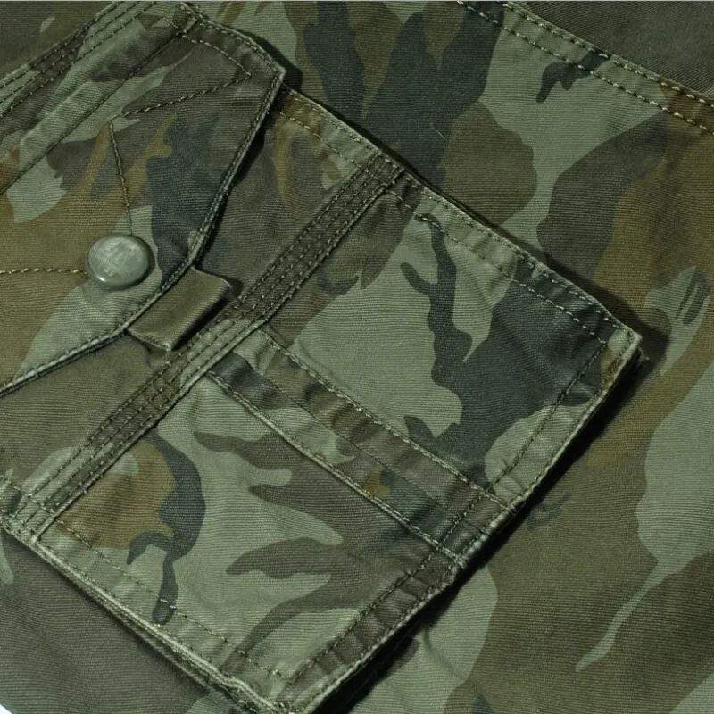 West Louis™ Camo Cargo Shorts