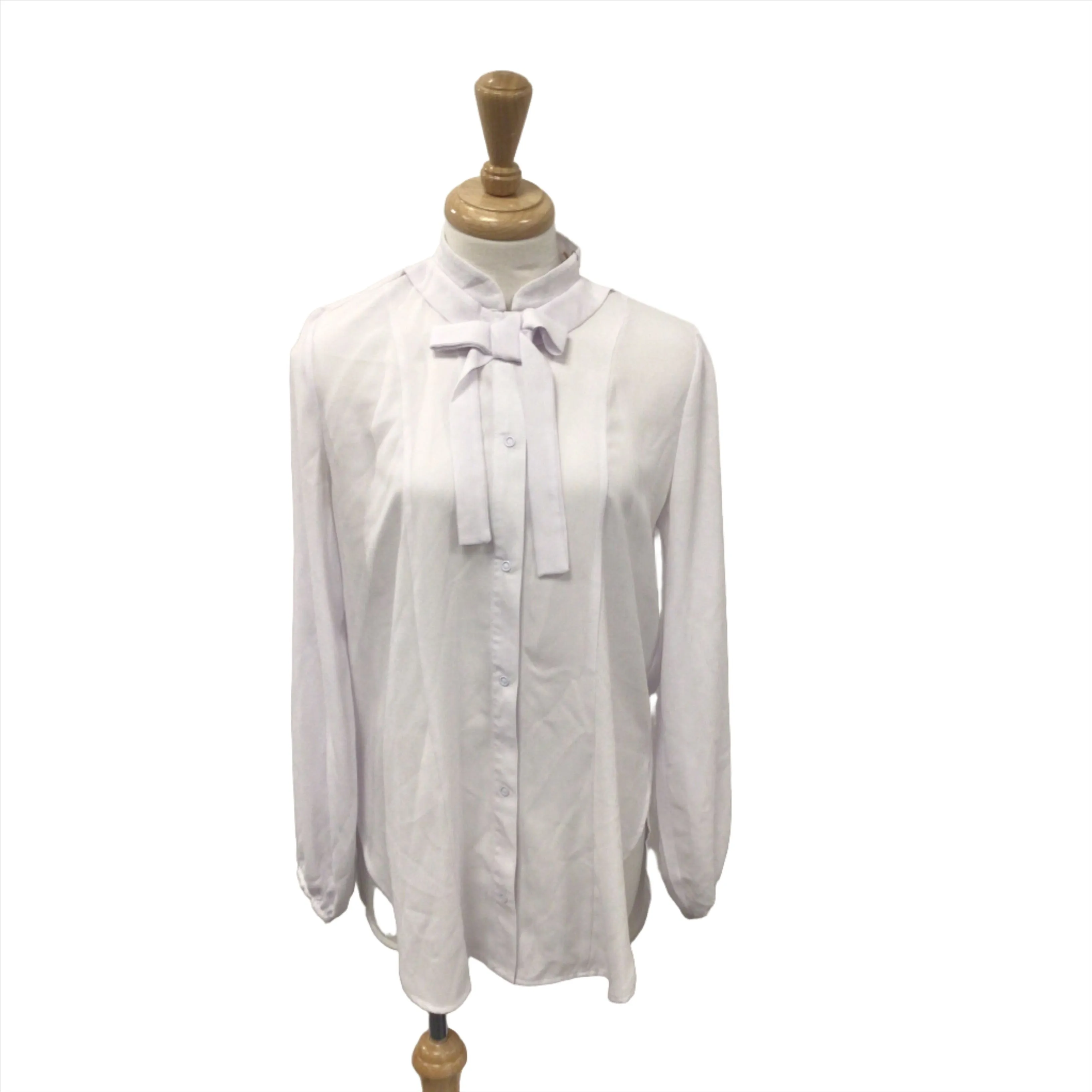 White Contemporary Blouse