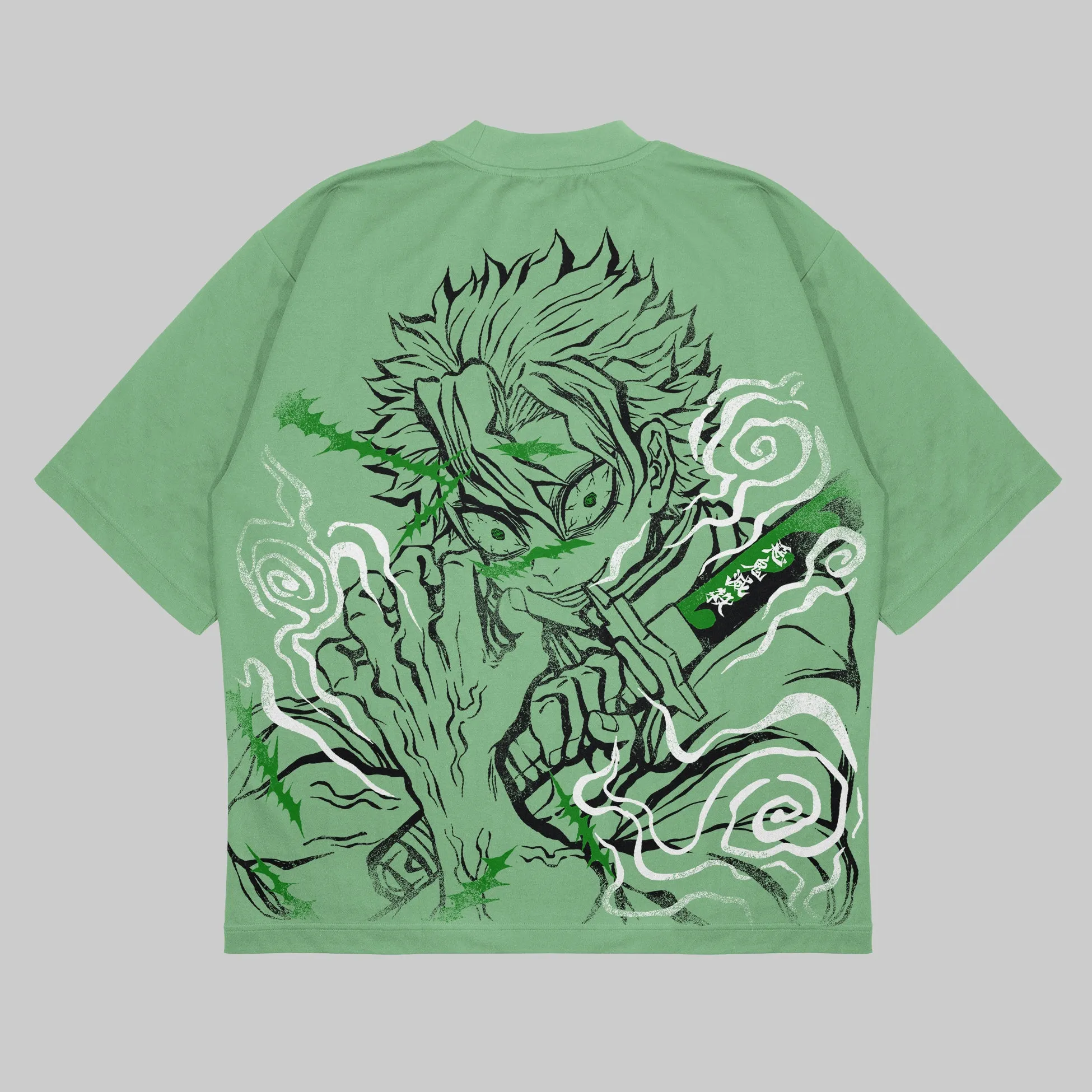 Wind Pillar Oversized Shirt