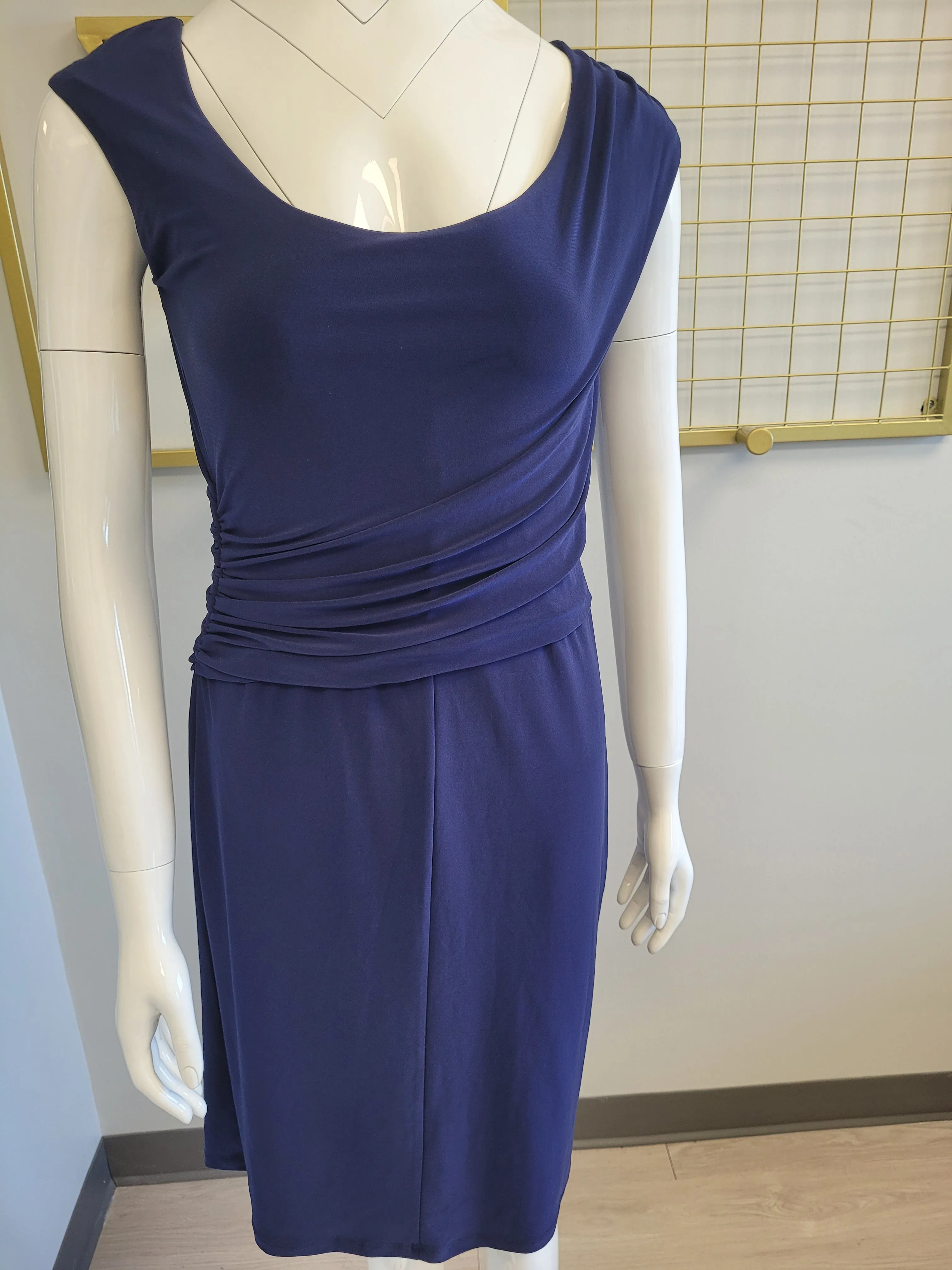 Women fashion element casual sleeveless knee length sexy fit dresses