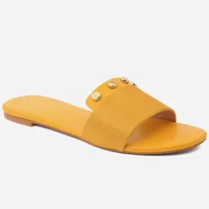 Women "ROMEY" Comfortable Flat-Heel,Wide Fit Gorgeous Slippers