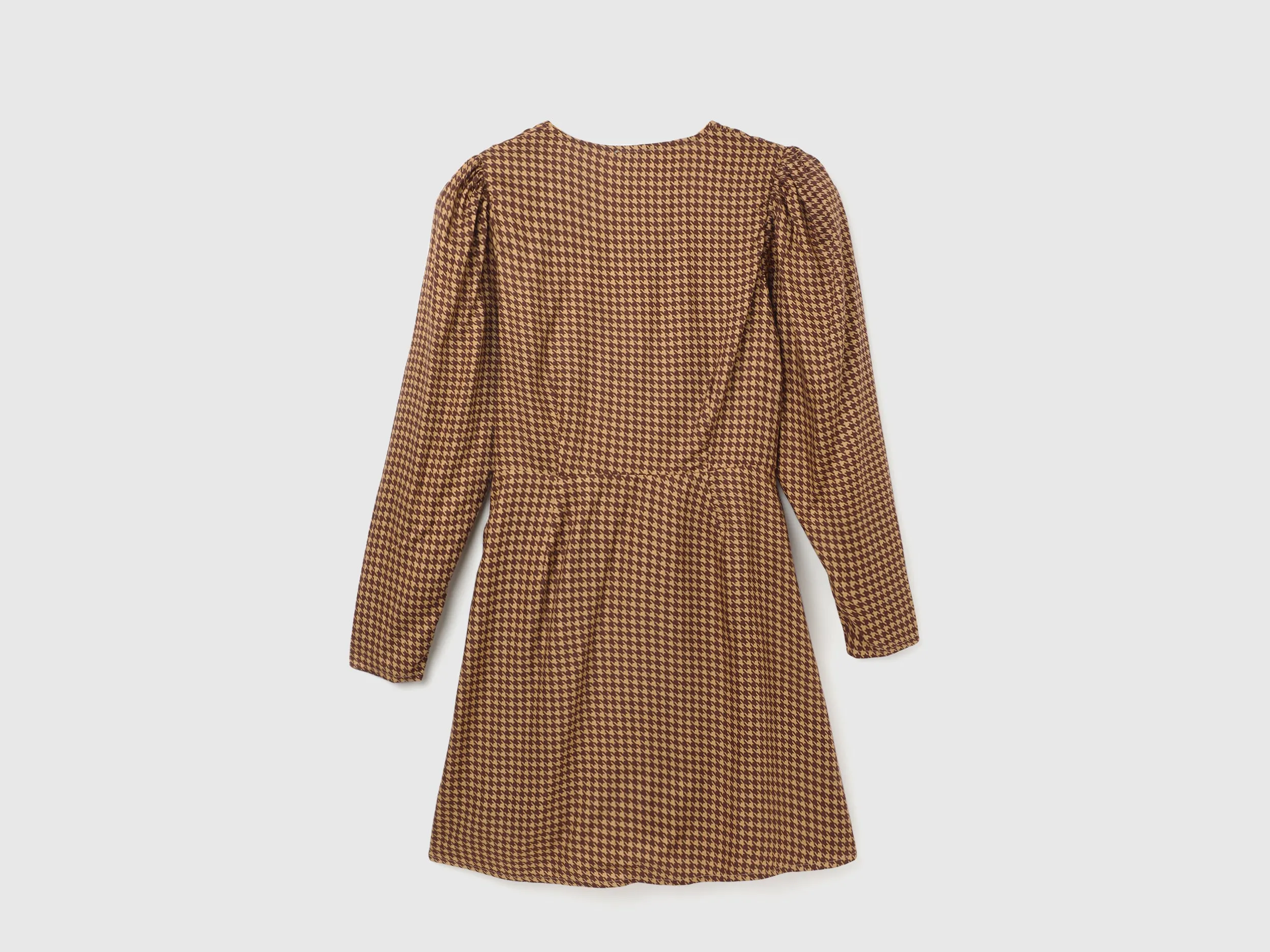 Women's Regular Fit V-Neck Printed Dresses