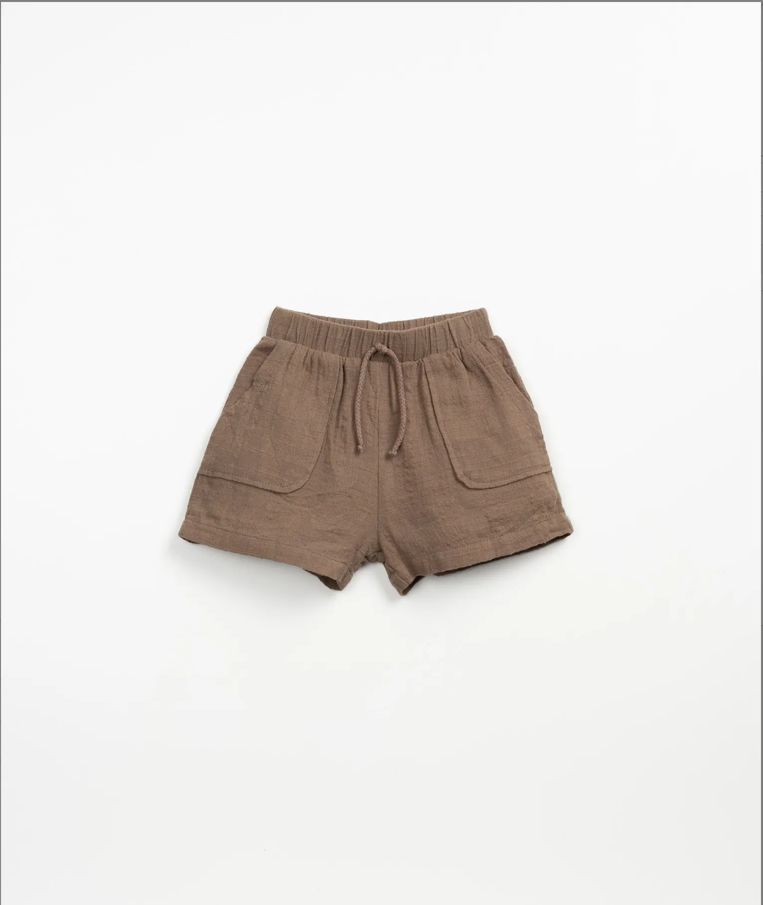 Woven Cocoa Shorts