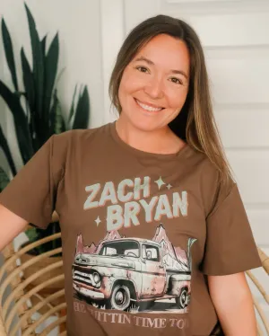 Zach Bryan Concert Tee Shirt Women's