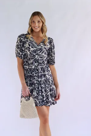 Zarina Dress Front Buttons with Side Pockets