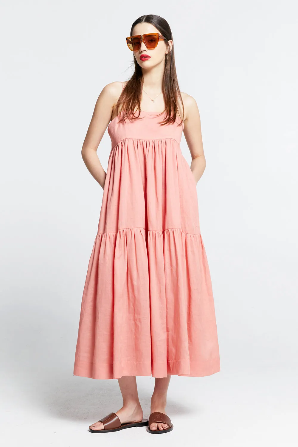 Zestful Dress Watermelon