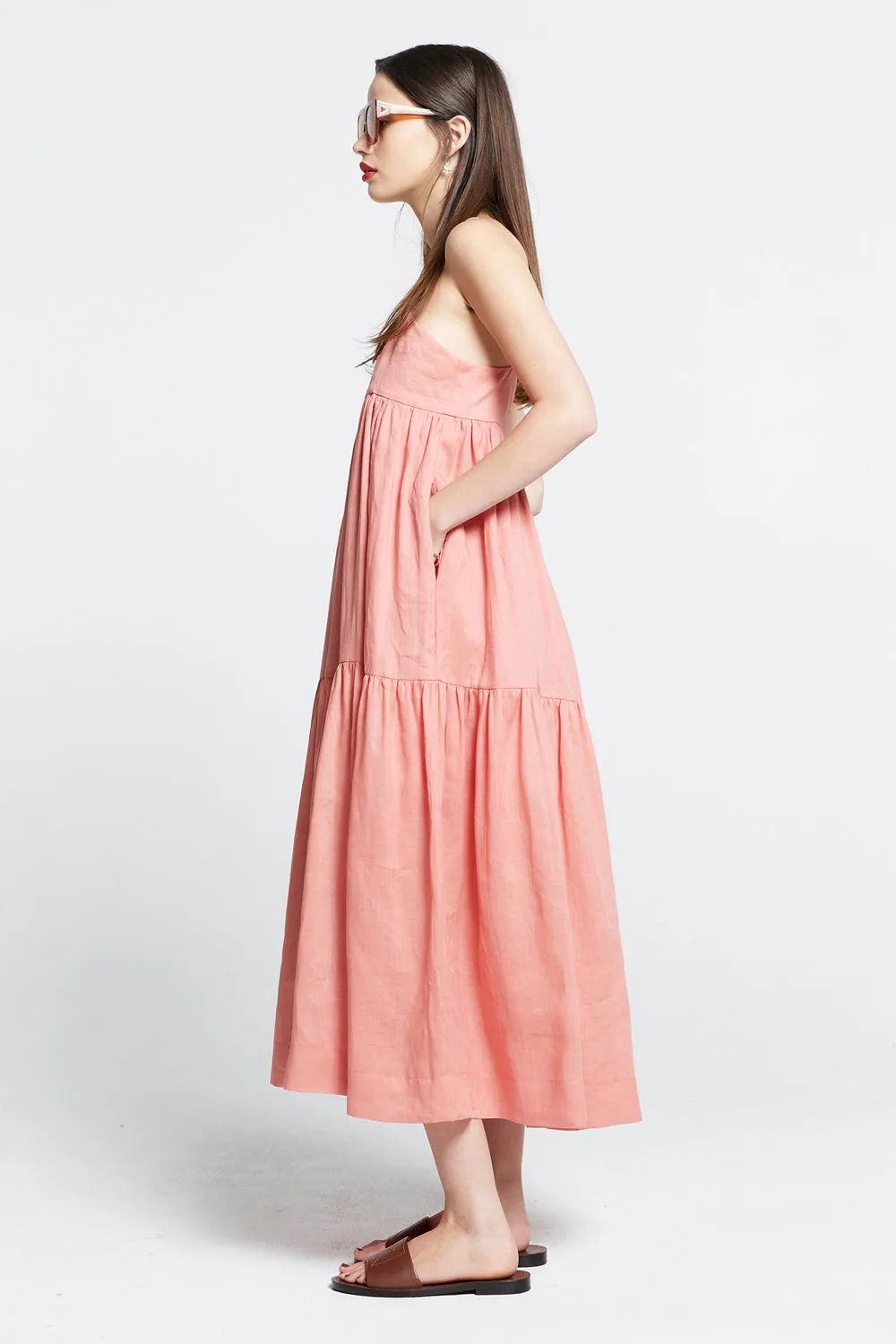 Zestful Dress Watermelon