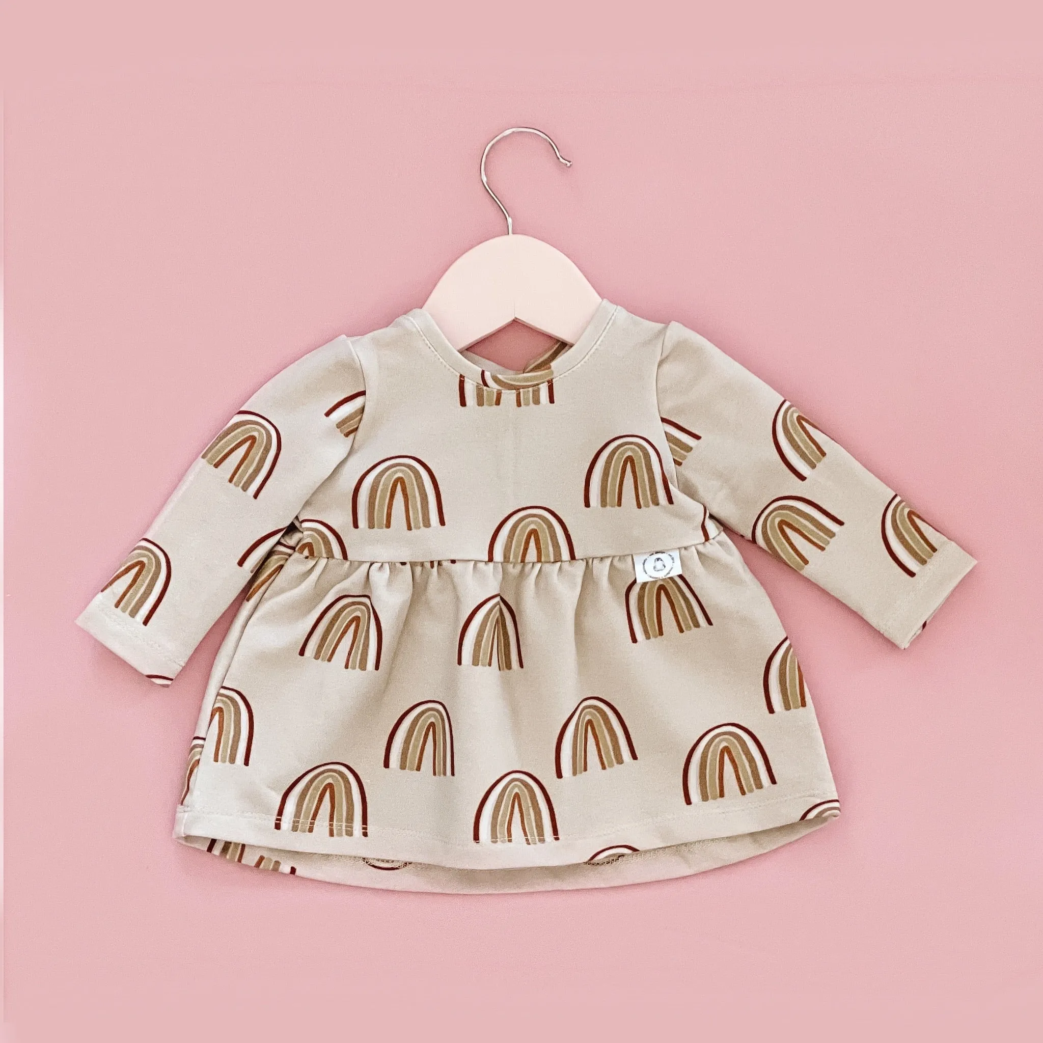 “Zoe” dress with Rainbows