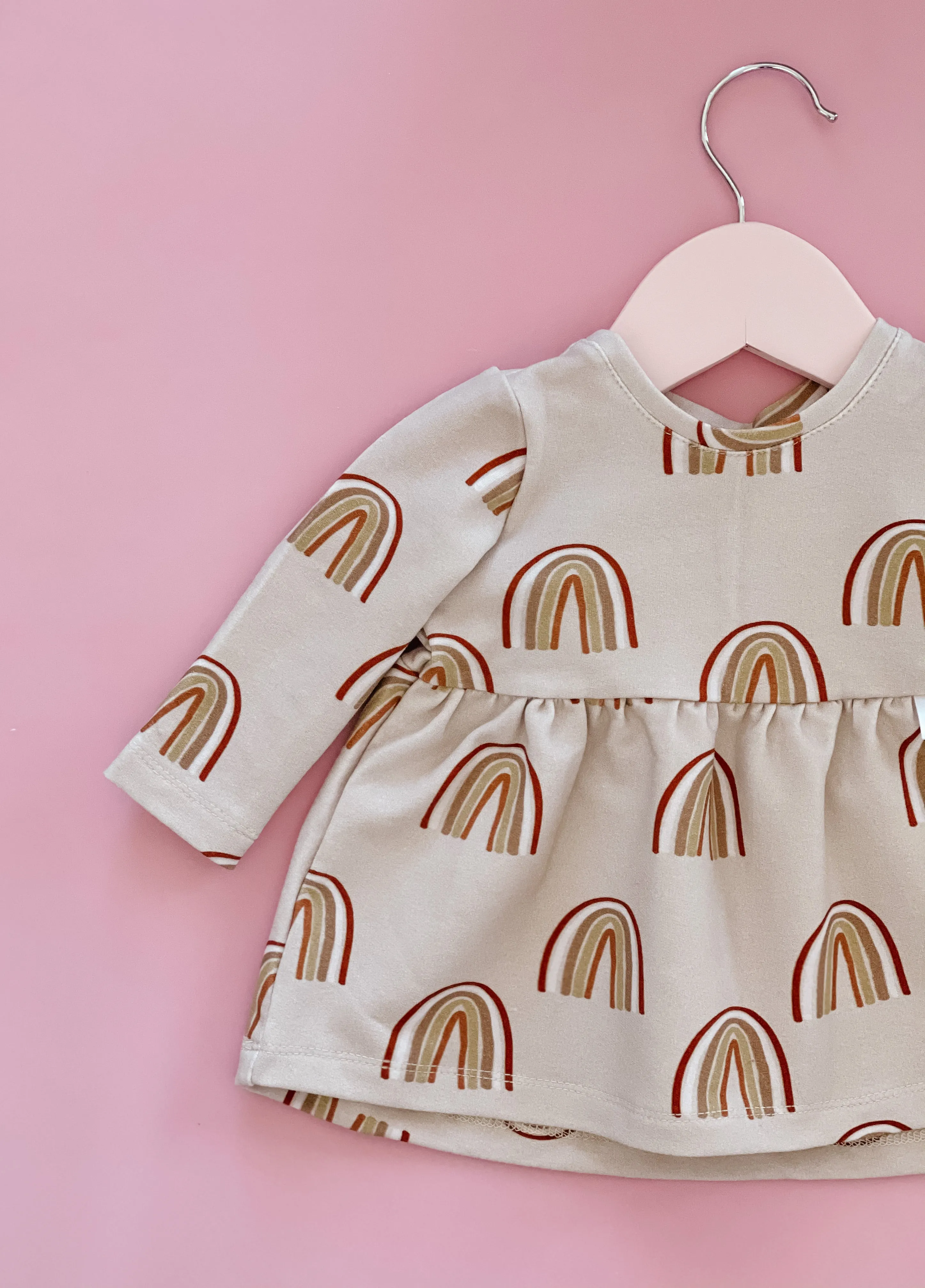 “Zoe” dress with Rainbows