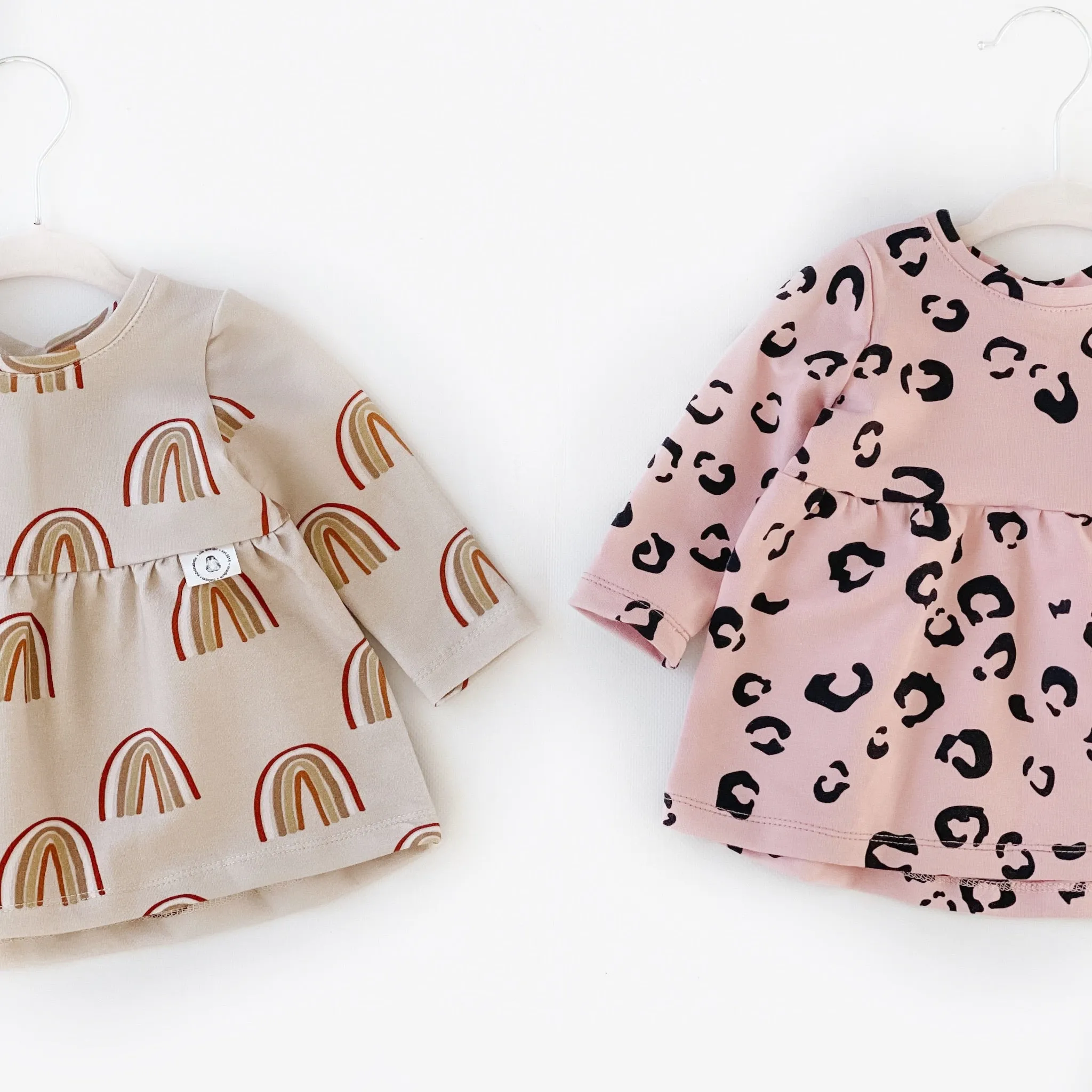 “Zoe” dress with Rainbows